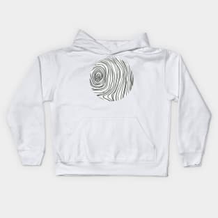 Whorl (circle II/II) Kids Hoodie